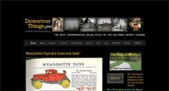 Desktop Screenshot of downriverthings.com
